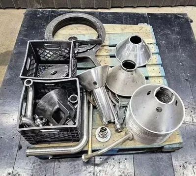 Westfalia MM 9004 warm milk separator, 316SS.