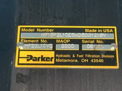 Used PARKER HF15P2L10E5MD50G1219V Pumps Ohio US | HGR 24 #1405015