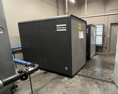 2016 ATLAS COPCO ZT75FF Rotary Screw & Sliding Vane Air Compressors | Midstate Machinery (2)