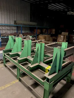20 STAND X 2.5" ARBOR X 30" PEARSON RAKE & GUTTER ROLLFORMER. STOCK # 0733022