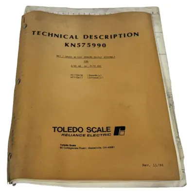 New | in-Stock TOLEDO SCALE _UNKNOWN_ Platform Scales Michigan US | SB Industrial Supply #1210503