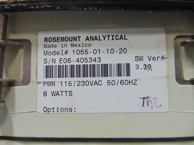 Rosemount 1055-01-10-20 Solu Comp II Conductivity Meter Used