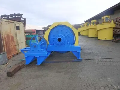 Ball Mill, 4' Diameter x 5' Long, Denver, Rubber Lined - #D745262