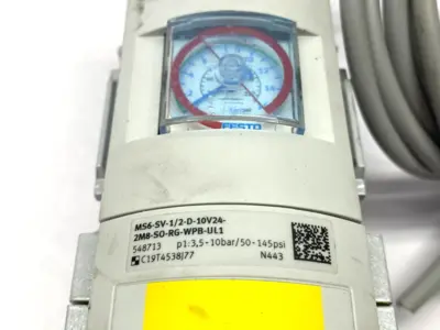 Used Festo Pneumatic Soft Start/Quick Exhaust Valve 548713 Pump & Valve Parts Michigan US | Maverick Industrial Sales #1390754