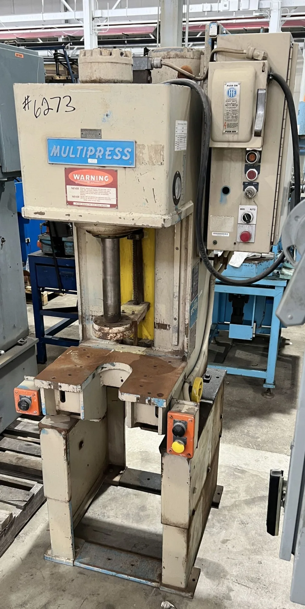 USED MULTIPRESS MULTIPRESS WR65L-C304FS1-S0.92169-C PRESS