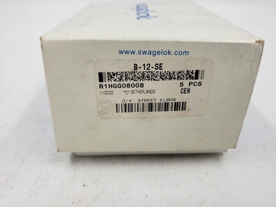 NEW Swagelok B-12-SE