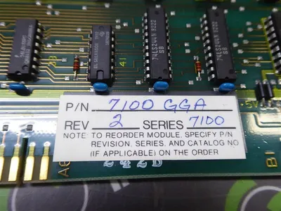 Allen Bradley 7100-GGA Programmable Interface Board Rev. 2 90004501 Used