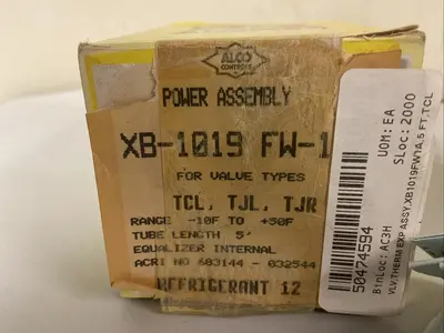 New | in-Stock ALCO CONTROLS XB-1019-FW-1 HVAC Parts and Equipment | Surplus Asset Holdings #1198942
