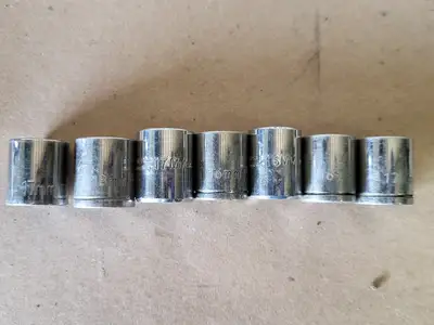 Assorted Socket Set, 3-/8" to 1-1/2", 10-24 mm, 58 pc