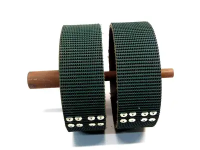 USED MOL BELTING 10.5 INCH CONVEYOR DRIVE DRUM PULLEY