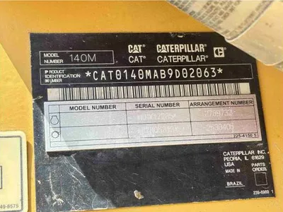 2010 Caterpillar 140M