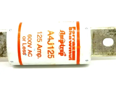 NEW FERRAZ SHAWMUT A4J125 FUSE 125AMP 600V