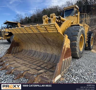 Used 1989 CATERPILLAR 992C Wheel Loaders Oklahoma US | Proxy Equipment #1381705