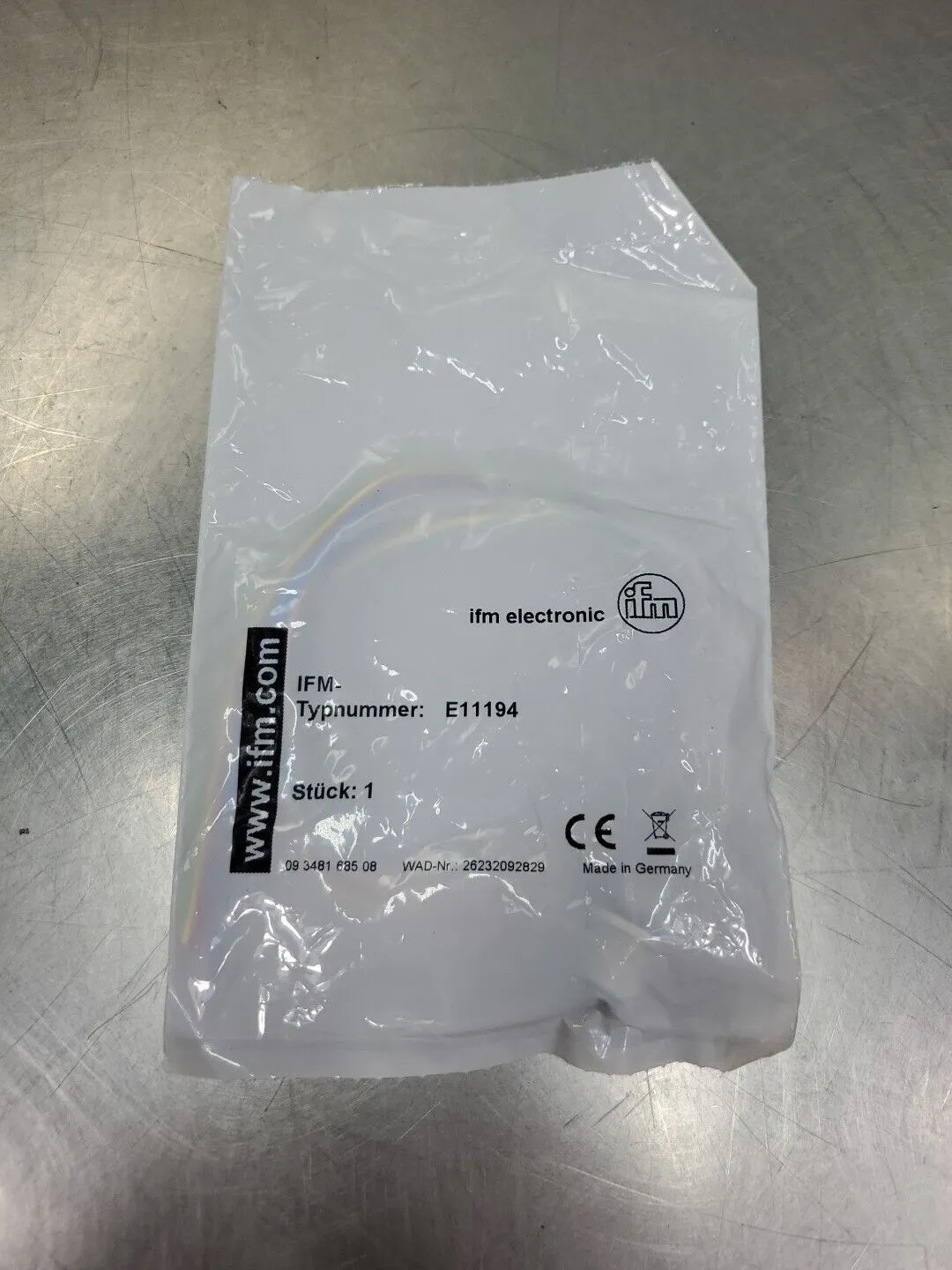Ifm Electronic E11194 8-Pin Connector Terminal. 5D-35/1