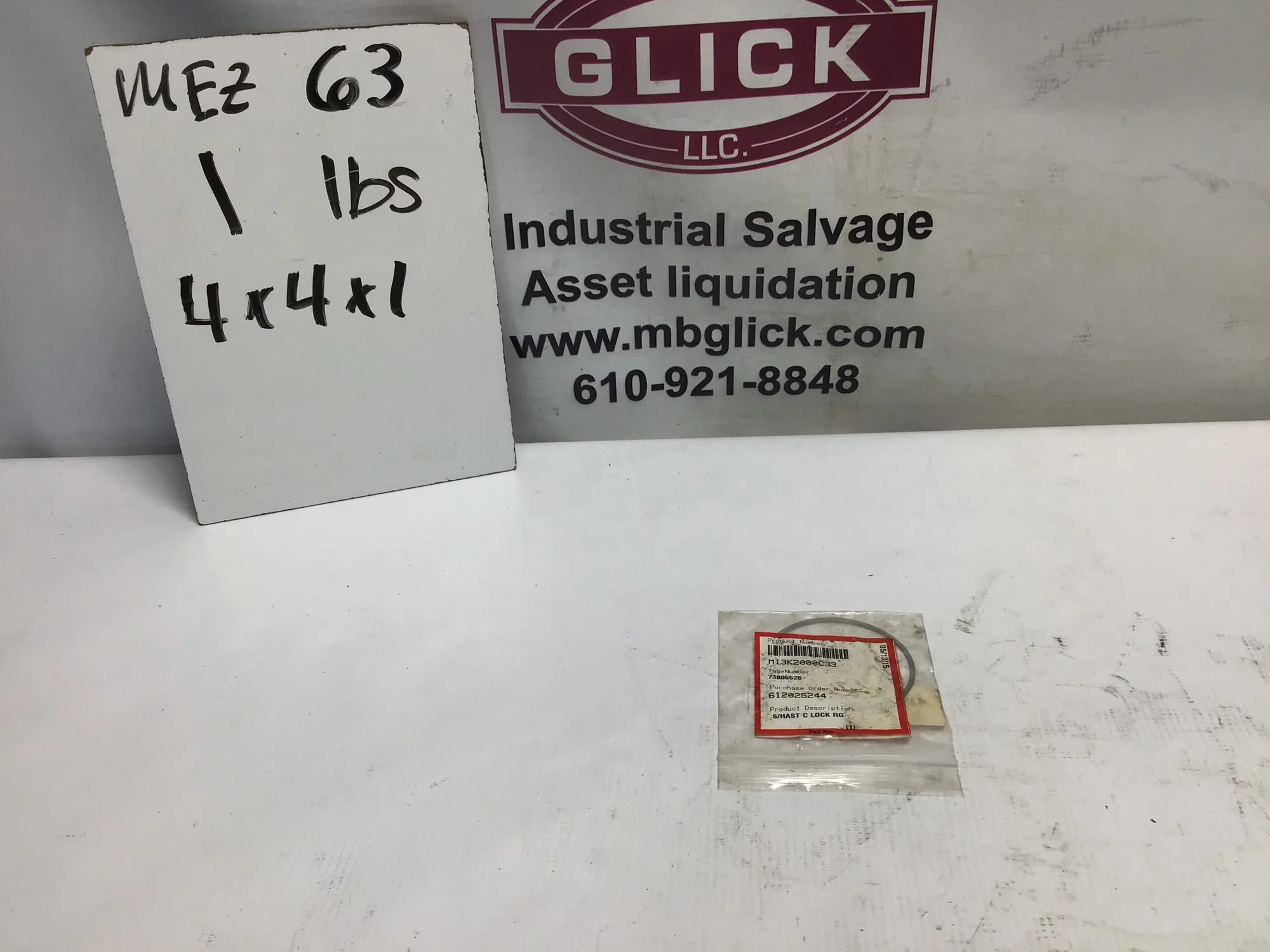 Flowserve Durco MI3K2000C33 6/HASTELLOY C LOCK RING