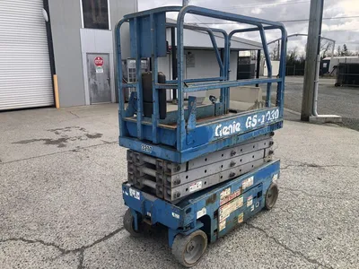 Used 2007 GENIE GS-1930 ELECTRIC SCISSOR LIFT Scissor Lifters Alberta CA | Adcock Equipment #1418064