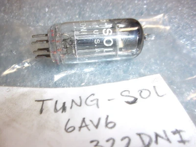 USED TUNG-SOL 6AV6 322DNI