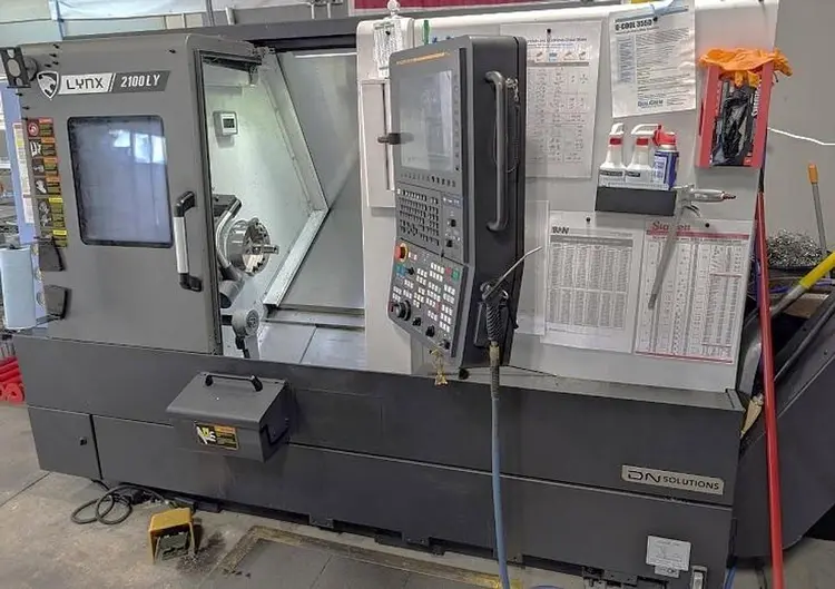 Used 2023 DN SOLUTIONS LYNX 2100LYA CNC Lathes California US | Legacy CNC Machinery, LLC #1493437