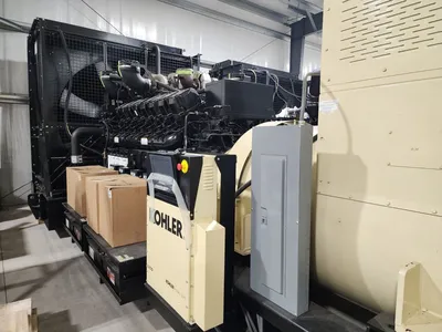 New Surplus 3250KW Diesel Generator Kohler KD3250 480 Volts TIER 2 Instock Warranty