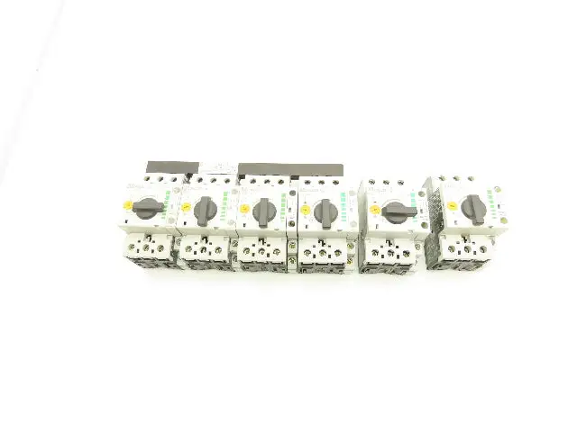 Moeller PKZMO-1 Manual Motor Starter 1A 600VAC 3PH 1/2HP Lot Of 6