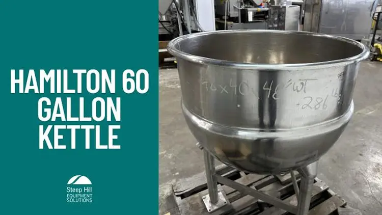 Used 1988 HAMILTON SA Cooking Kettles | Steep Hill Equipment Solutions #773383