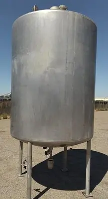 Tank, 850 Gallon, Stainless Steel, Jacketed, Agitated, CE Howard - #S745268