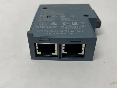 USED SIEMENS SIMATIC ET 200SP BUS ADAPTER MODULE BA 2XRJ45