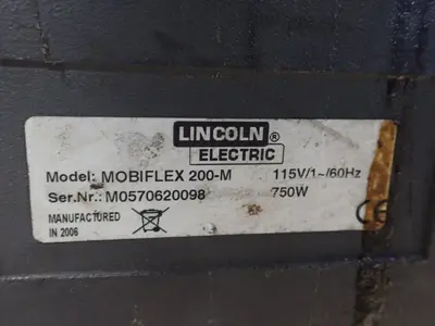 Used 2006 LINCOLN ELECTRIC MOBLFLEX 200MCFL Dust Collectors Ohio US | HGR 24 #1277710