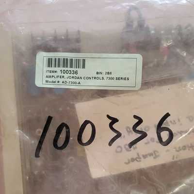 USED JORDAN CONTROLS AD-8540