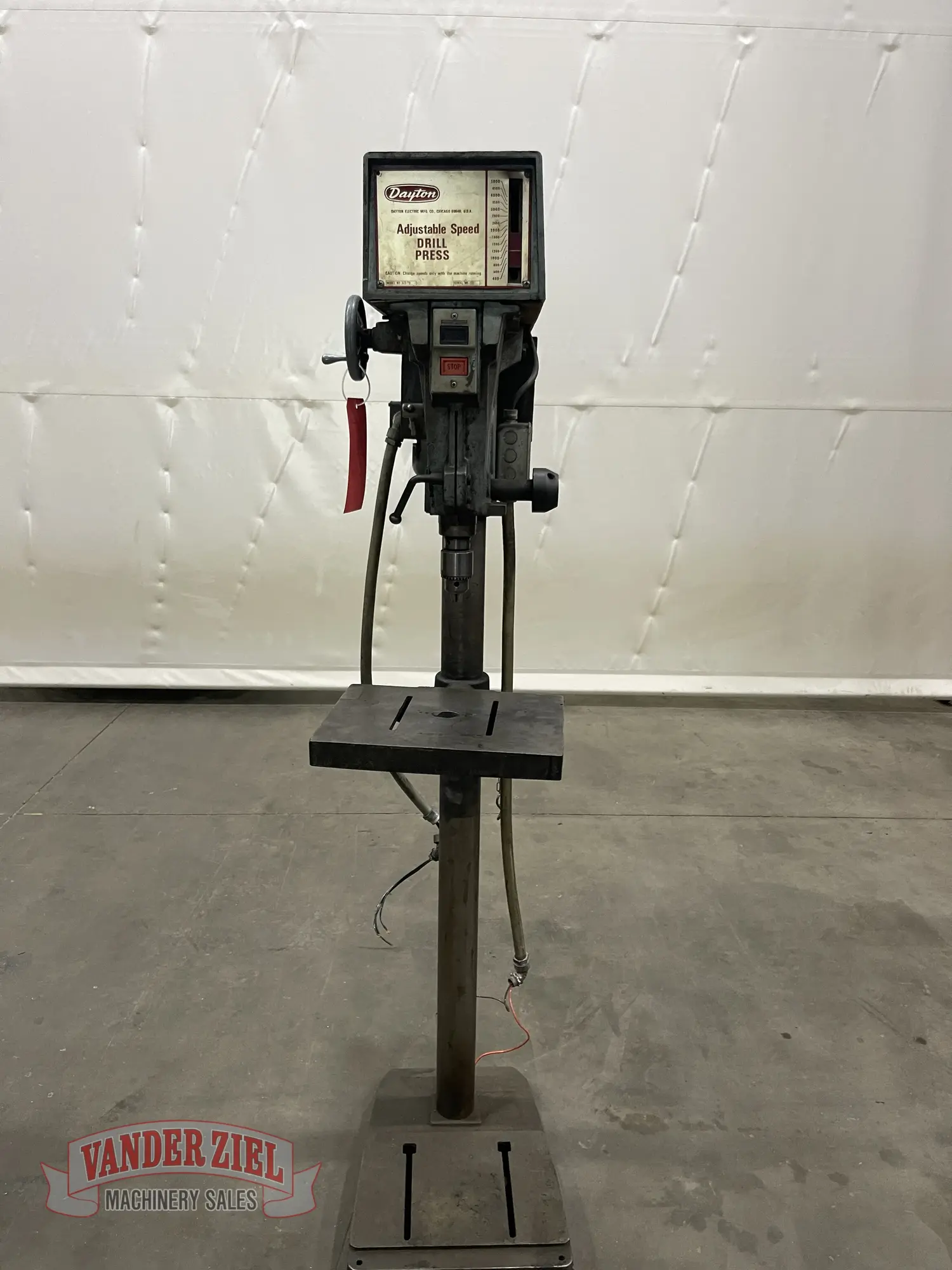 Used DAYTON 3Z570 DRILL PRESS Drills Michigan US | Vander Ziel Machinery Sales #482540
