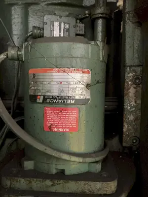 6' X 19" CARLTON HEAVY DUTY RADIAL DRILL: STOCK #11080