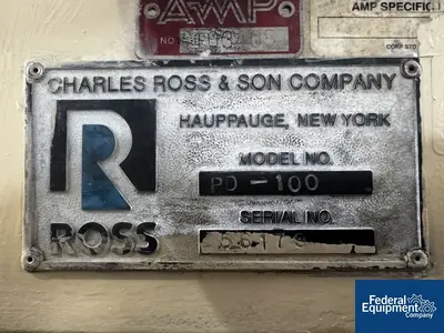 USED Ross 100 Gallon Ross Mixer, model PD-100