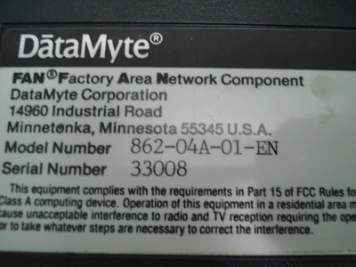 Used DATAMYTE _UNKNOWN_ Test Equipment - Other | OCO Industrial #1627527