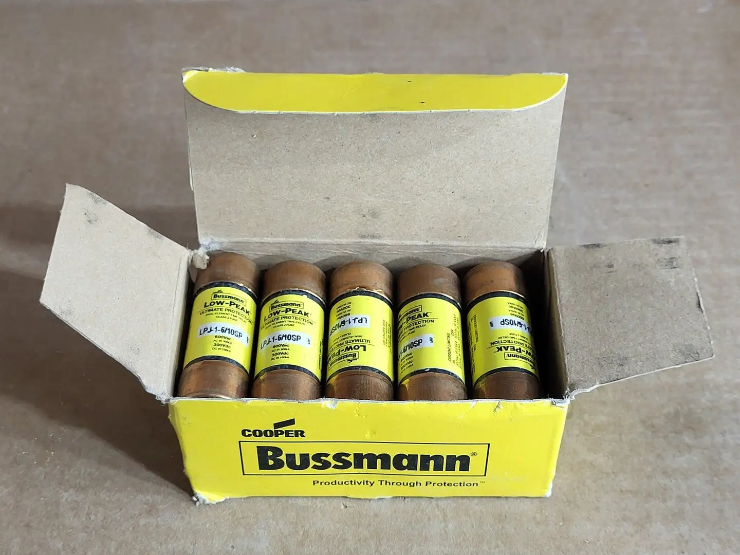 NEW BUSSMANN LPJ-1-6/10SP