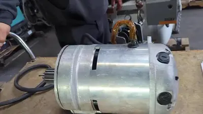 Collins 22A Thred-O-Matic Electric Motor with Switch 115V HS M