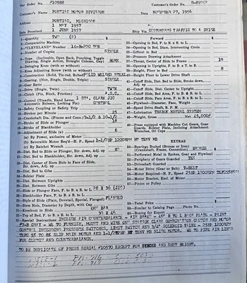 1956 CLEVELAND 14H-200 Gap Frame (OBS) Presses | Universal Press & Machinery (UPM) (12)