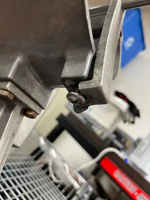 Used Nemco Used Nemco 55200AN Stainless Steel Manual Food Slicer Slicers / Dicers / Cutters Illinois US | Falcon Restaurant Supply #1376004