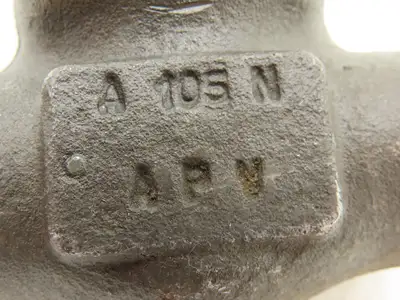 Bonney Forge WL-12-T Gate Valve 1/2"x1/2" Weld Socket-NPT Forged Steel