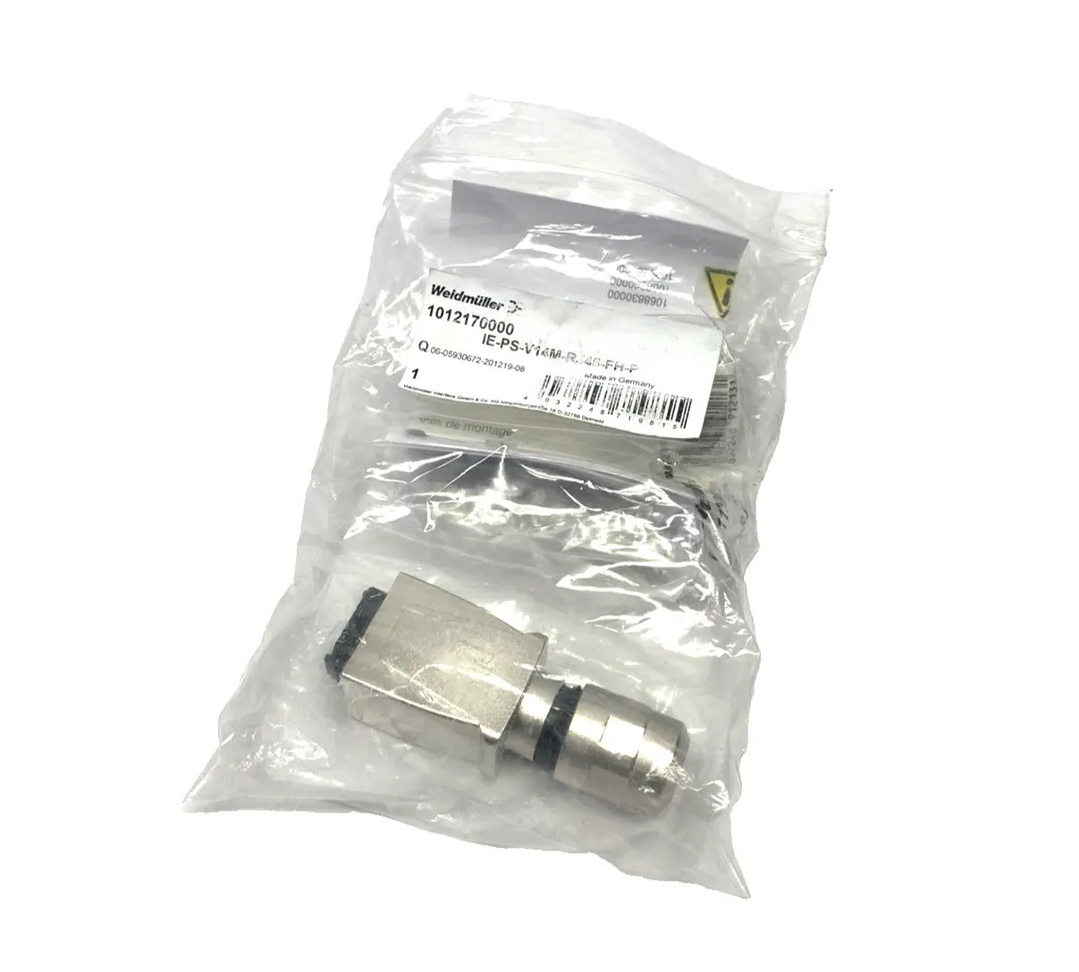 New | in-Stock Weidmuller IE-PS-V14M-RJ45-FH-P,1012170000 Electrical Fittings Michigan US | Maverick Industrial Sales #1391919