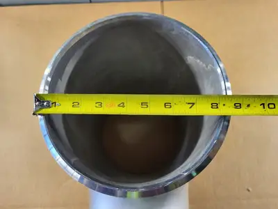 8" x 6", Reducing Tee SCH STD WP316L ASTM A403 ANSI B16.9