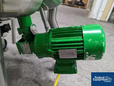USED Feldmeier 100 Liter Feldmeier Reactor, 316L S/S, 60/125#