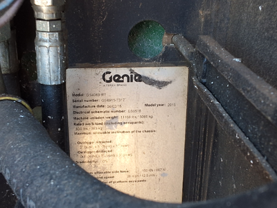 Used 2015 Genie GS-4069 RT Scissor Lifters North Carolina US | Stack Equipment #1550302