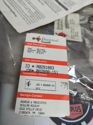Used RELIANCE ELECTRIC 0-51874 Miscellaneous Equipment (Electrical & Power) | Surplus Asset Holdings #1195020