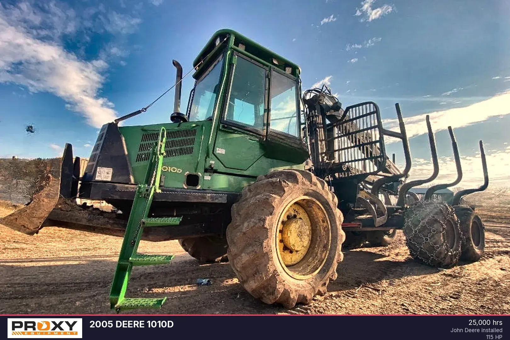 Used 2005 DEERE 1010D Log Loader Louisiana US | Proxy Equipment #1384976