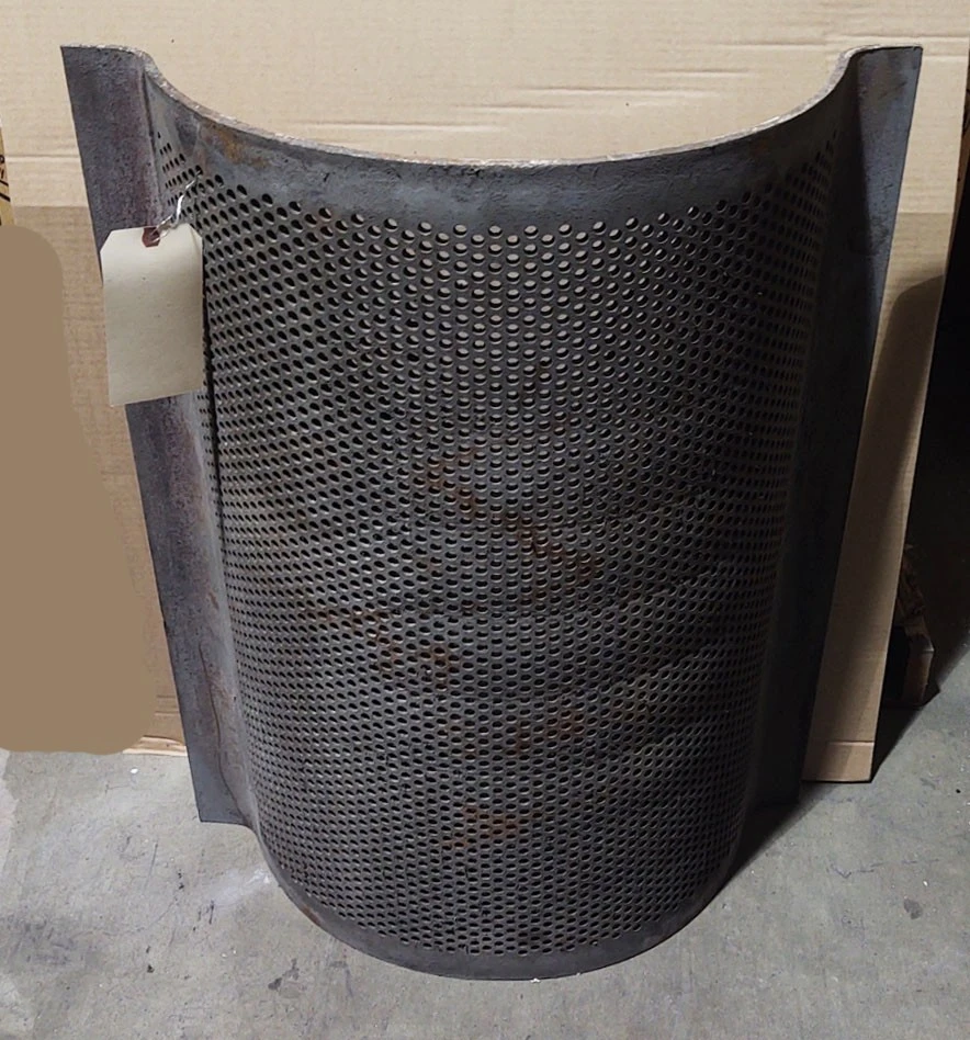 🔥3/8" Hole Granulator Metal Grinder Screen 36"x28"x10"