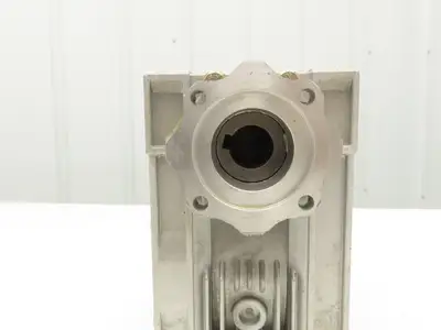 Jiangyin Guoliang NMRV 090 Worm Gearbox 25:1 Reducer 60 RPM Hollow Shaft