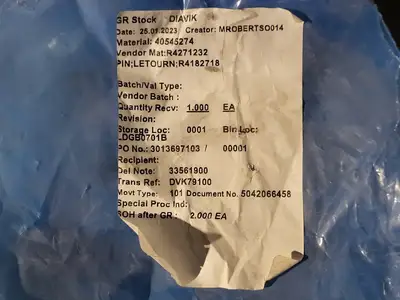 NEW LETOURNEAU R4182718