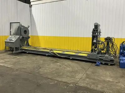 12" GOTCO MODEL #FT-80-2145 PIPE BUCKING MAKE-UP & BREAKOUT DOWNHOLE PIPE TORQUE MACHINE: YOBRO #24411
