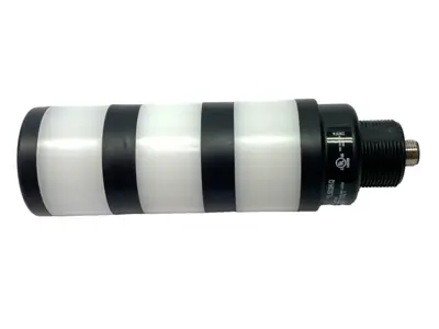 Used Banner Programmable Tower Light 4-Pin M12 50mm 804908 MISSING HEX RING Light Source Equipment Michigan US | Maverick Industrial Sales #1402540