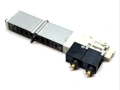 USED FESTO SOLENOID VALVE 2X3/2-WAY MONOSTABLE 10MM 24VDC 556838